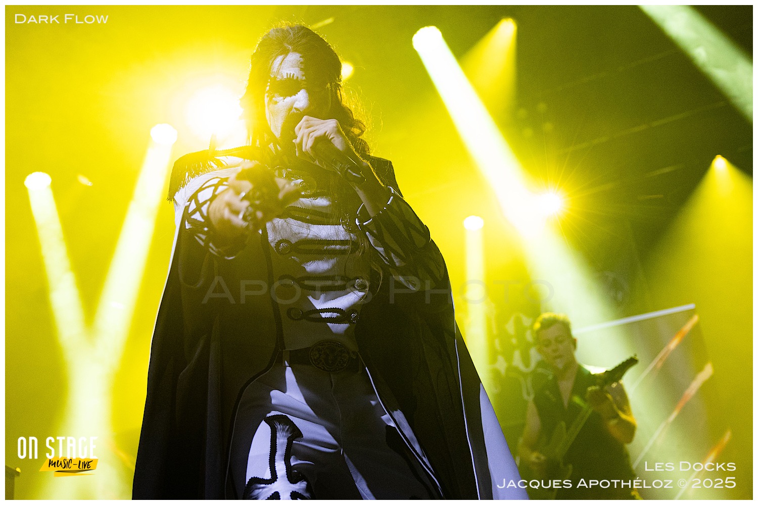 Chaque apparition renforce la légende du shock metal suisse.